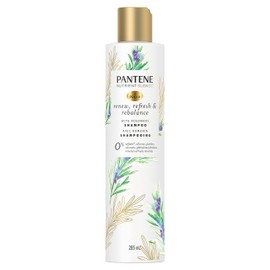 Pantene NUTRIENT BLENDS Rosemary SULFATE FREE SHAMPOO, 285 mL, White,Green,Lavendar