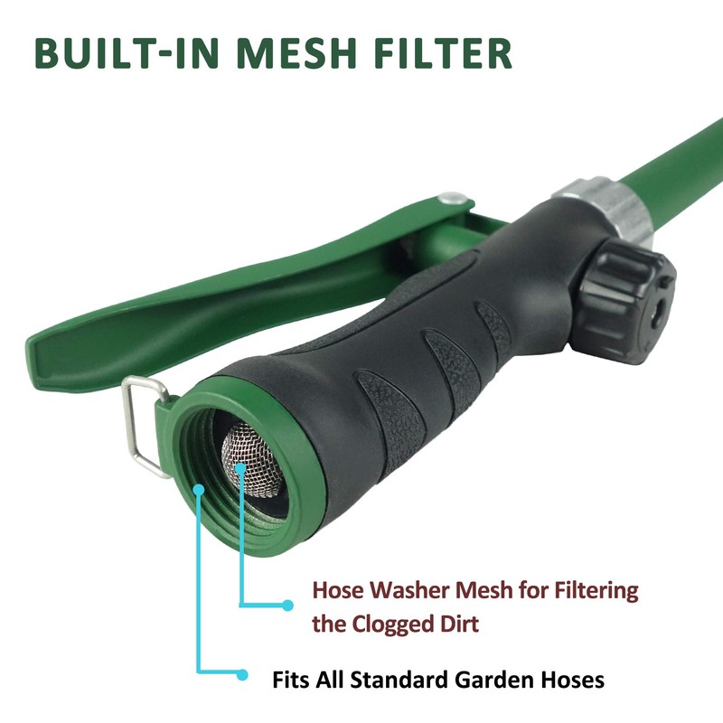 Watering Wand for Hanging Baskets & Windows, Lightweight 6-Spray Wand,