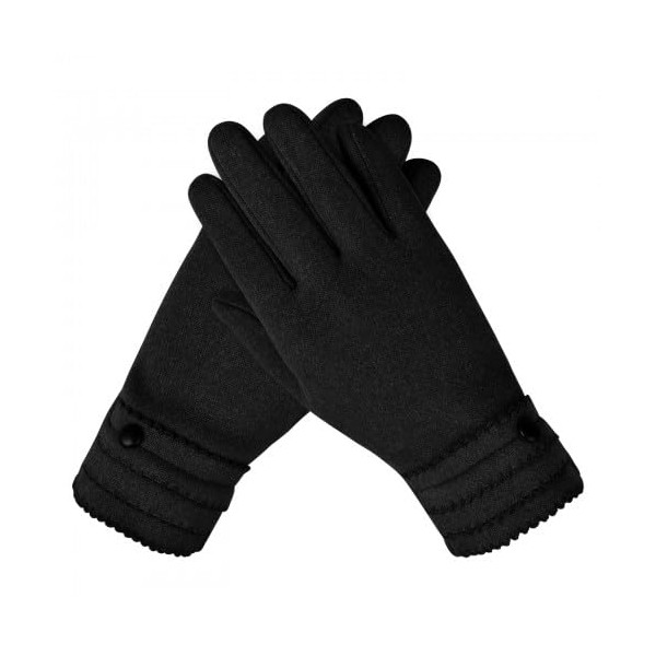 Warm Winter Gloves, Touchscreen Gloves, Warm Plush Glove, Lined Windproof