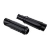 All Black Hand Grips Compatible for Harley Touring Street Road