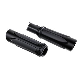 All Black Hand Grips Compatible for Harley Touring Street Road Glide FLHX FLHTRSE 2024-2025 (All Black)