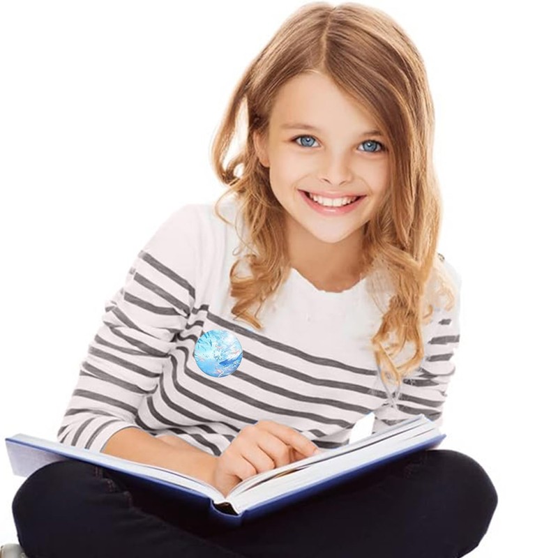 WBYNB Pack of 100 Round Blank Pin Buttons, Badge Button