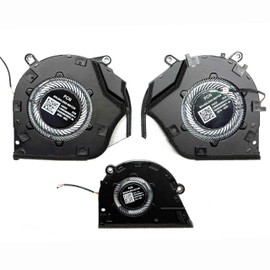 BestParts New Genuine CPU+GPU+Tri-Fan Cooling Fan Replacement for ASUS 2024 ROG Zephyrus G16 GU605M (GU605MI GU605MU GU605MV), P/N: 13NR0IS0M04011 13NR0IS0M02011 13NR0IS0M02011