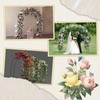 Metal Garden Arch for Climbing Plants, Wedding and Party Decorations,