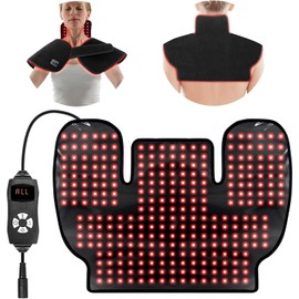 Red Light Therapy for Shoulder Pain Relife，Shoulder Heating Pad,Infrared Light Therapy for Body