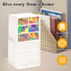 Desk Organiser with 6 Drawers, 2Pcs Desk Tidy Drawers Organiser,