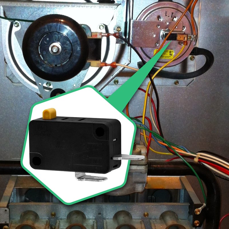 BokWin - 4 interruptores KW3 de acción a presión de