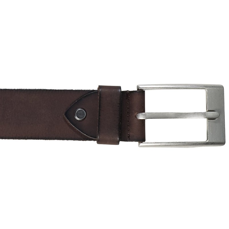 Tom Ramsey Men's Black or Brown Leather Belt for jeans