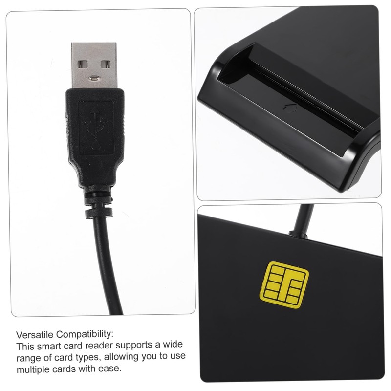iplusmile USB Smart Card Reader Reader Multi-Card Reader Machine Reader