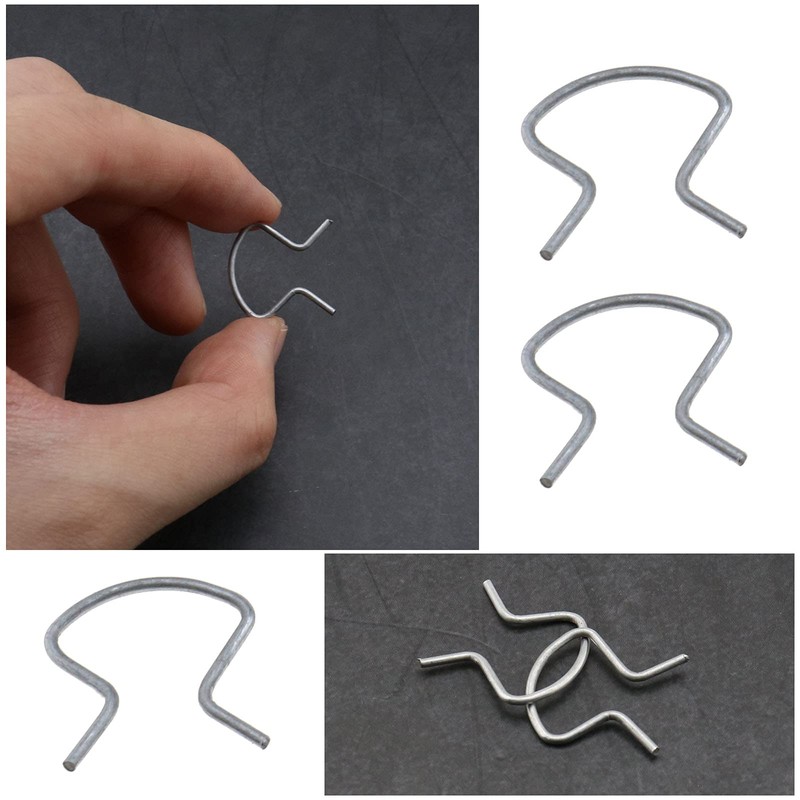 EMSea 8X Door Window Metal Clip Crank Retainer Roll Up