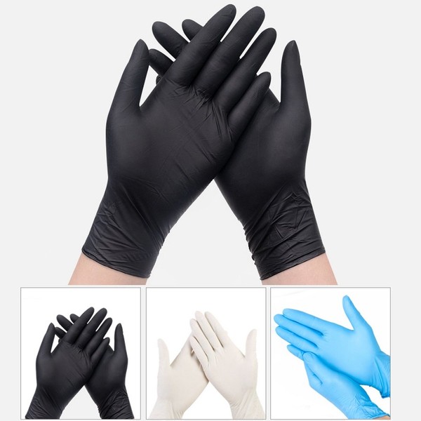 Multipurpose nitrile gloves 100 sheets Latex sanitary gloves disposable cooking