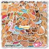 60 count Capybara Stickers Vinyl Aesthetic Cute Cartoon Decals Stickers