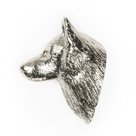 SCHIPPERKE Made in U.K Artistic Style Dog Clutch Lapel Pin Collection