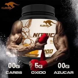 Aminoacidos Bcaas Klokan 1kg 200 Servicios Varios Sabores                                                                                             