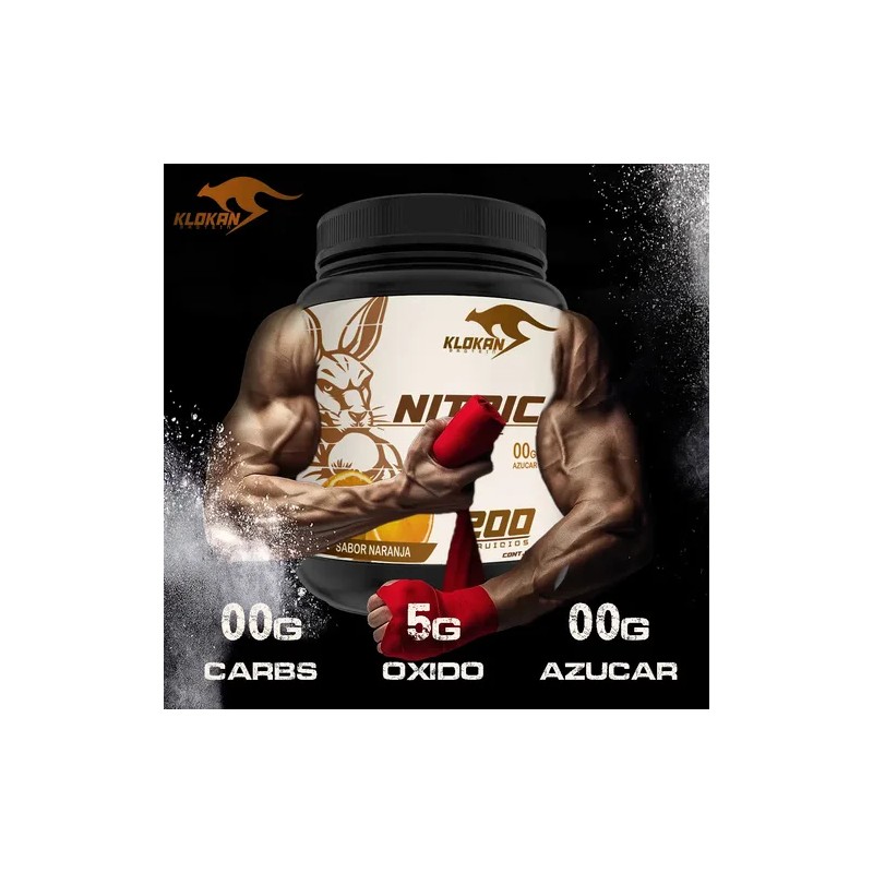 Aminoacidos Bcaas Klokan 1kg 200 Servicios Varios Sabores