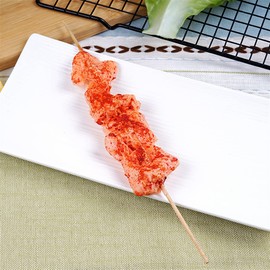 Zzooi Set of 7 Artificial Lifelike Grilling Skewers Fake BBQ Skewers Props for Home Grill House Decoration
