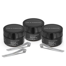 Life & Pursuits Pure Himalayan Shilajit Resin, 3.3 oz | Rich in Fulvic Acid, Trace Minerals | Dietary Supplement for Men and Women | Natural Golden Grade | 180 Days Supply (Pack of 3)