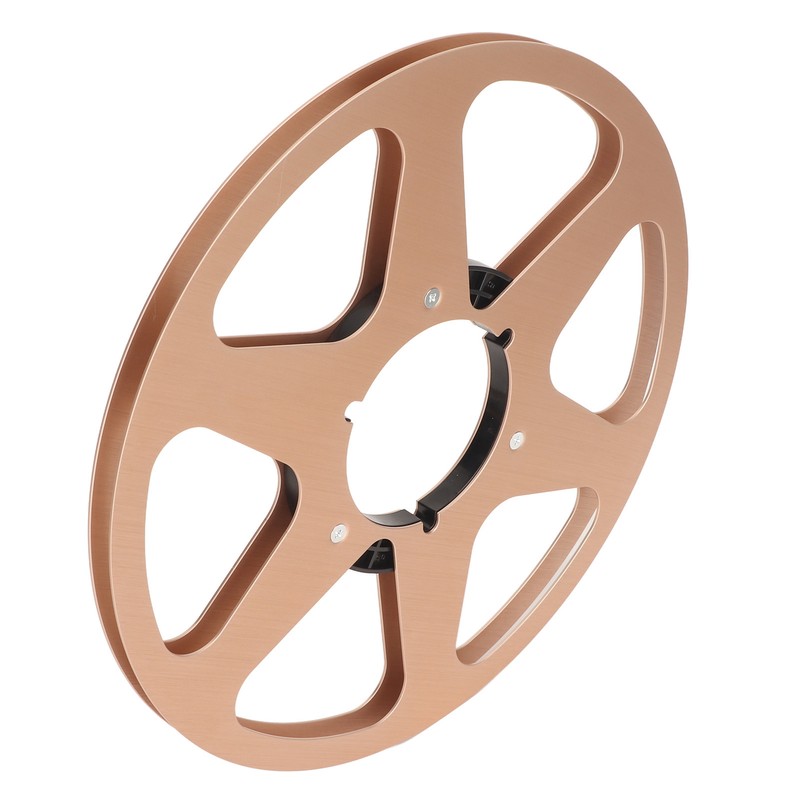 1/4 10 Inch Empty Tape Reel Aluminum Alloy Reel Tape