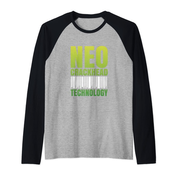 Neo Crackhead Technology | Funny Kpop NCT Fandom Raglan Baseball