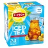 Lipton Decaf Black Iced Tea Bags, Family Size Zero Calories,