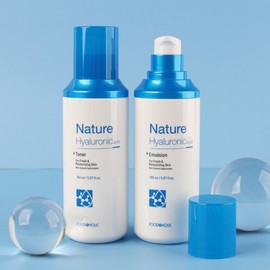 Foodaholic Nature Hyaluronic Acid 2-piece set (toner + emulsion) / Highly moisturizing skin / 푸드어홀릭 네이처 히알루론산 2종 단품 세트(토너+에멀전) 수분충전 고보습 스킨