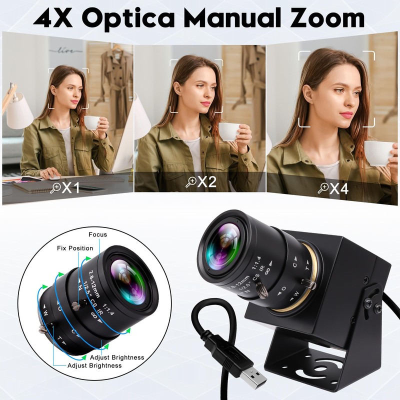 ELP 90fps Global Shutter USB Camera Close Up High Speed