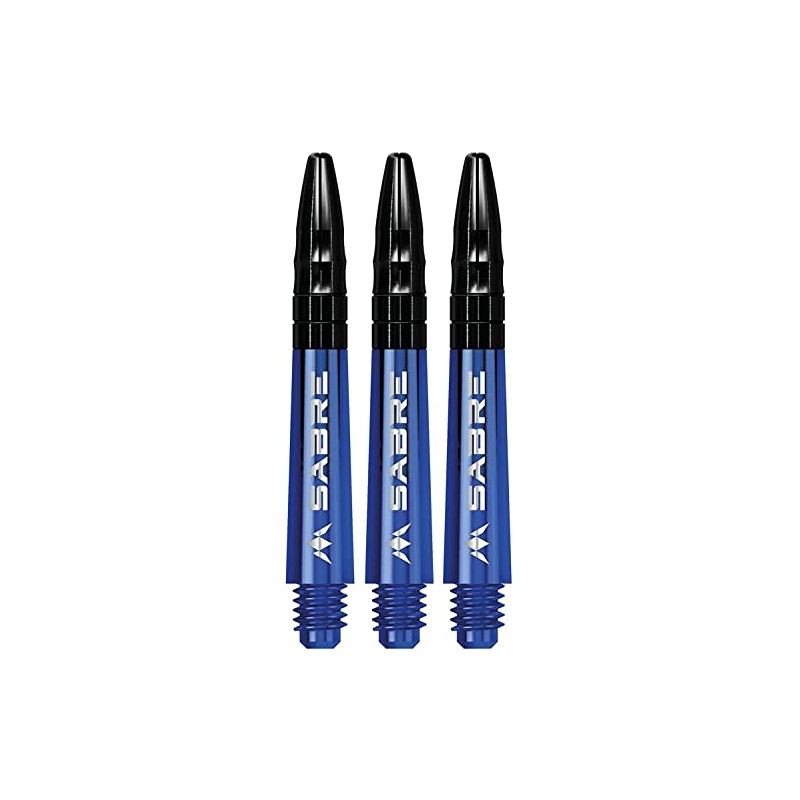 Mission Darts Sabre Shafts Durable Polycarbonate Stems with Black Aluminium
