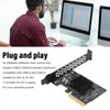 PCIe USB 3.2 Gen 2 Expansion Card, ASMedia ASM3242, 20Gbps