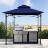 SCOCANOPY Grill Gazebo Replacement Top Fit for Aldi Gardenline Belavi