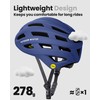 OutdoorMaster MIPS Bike Helmet for Adults-Two Removable Liners & Ventilation