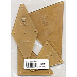 Alaska BOM - Juego de plantillas para cestas de ropa sucia, colchas