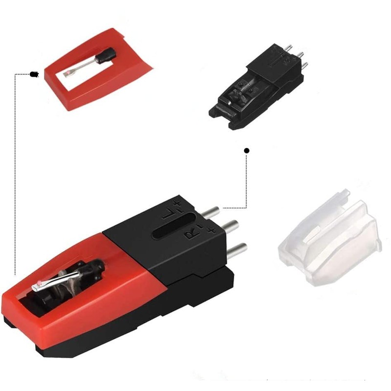 Vinyl Record player Needle With Cartridge Universal Turntable Cartridge Record