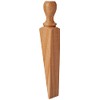 Merriway BH01616 Wooden Door Wedge Stopper, 163mm (6.1/2 inch), Brown