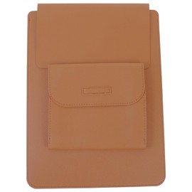 LALAFINA 1set Shock Resistant Laptop Sleeve Bag for Lightweight Pu Computer Carrier Power Supply Pouch Anti-Scratch Design for Travel and Business Use