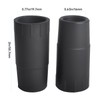 Aigemsi (2-Pack) A20017 Rubber Hose Adapter, Compatible with Fluval 304,