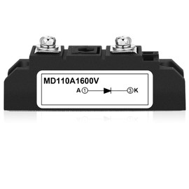 Yexiya 1 Pcs Md 110a (100a)-16 Solar Diode, Anti Reverse One Way Diode Use Voltage Range: Ac - 400vac; Dc 3-1000v; Applied in Photovoltaics, Solar Energy Panels 12v 24v 48v