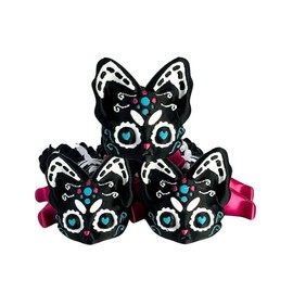 Sugar Skull Fox - 3d Print - Day of the Dead Fox - Sugar Skull Fox Figurine Decoration - Color: Sugar Skull Fox