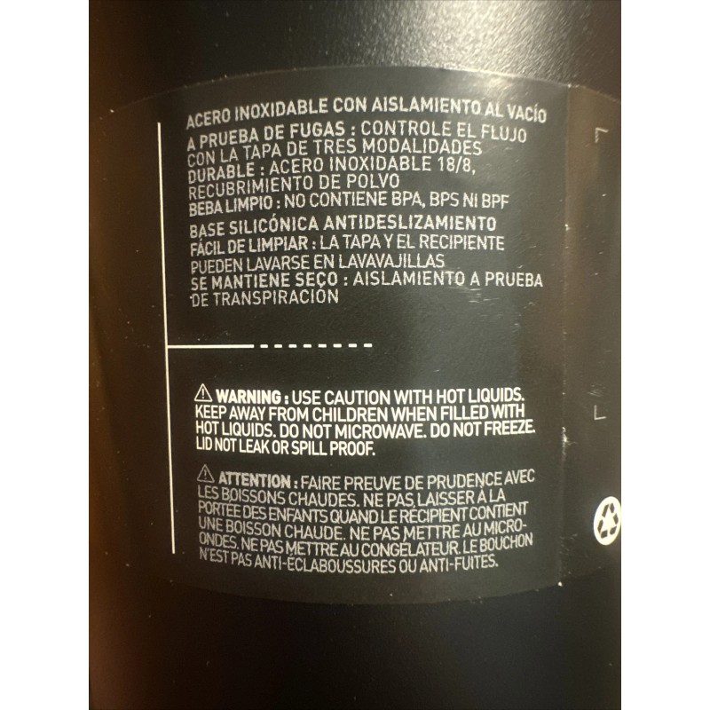 Camelbak 2390001085 Horizon 30 oz Tumbler, Insulated Stainless Steel Black