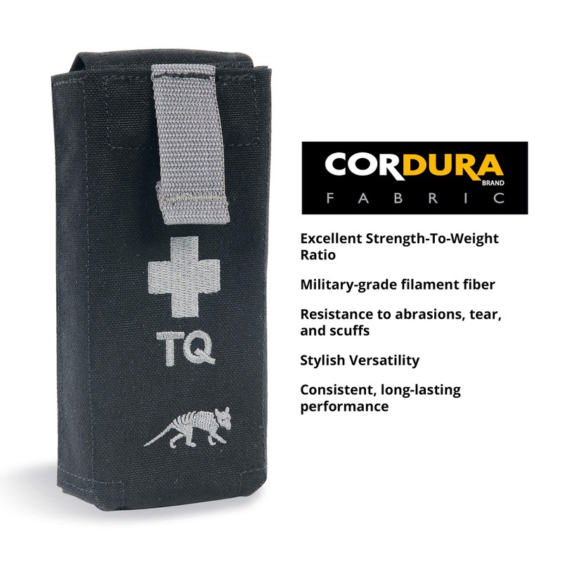 Tasmanian Tiger TT Tourniquet Pouch LL, Black, 12 x 7