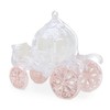 Christmas Concepts® 10cm Glitter Decorated Princess Carriage Decoration (ROSEGOLD, 1)
