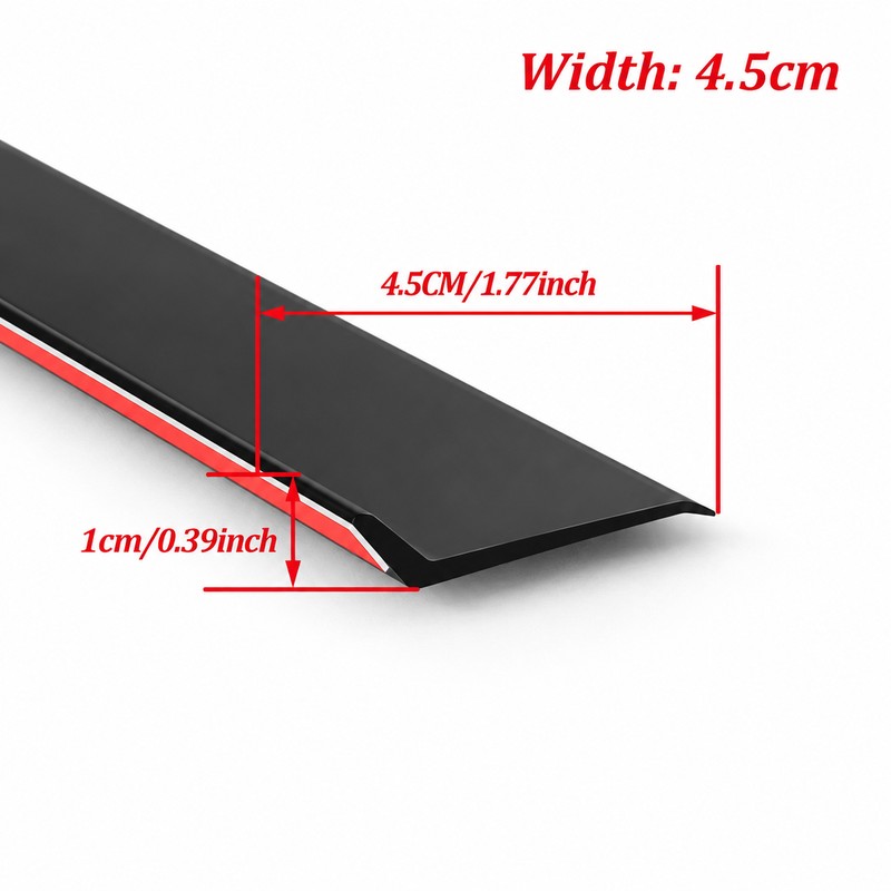 Self-Adhesive Window Water Blocking Bar – Rubber Rain Barrier Strip