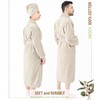 American Soft Linen, 100% Cotton Robes for Women and Men,