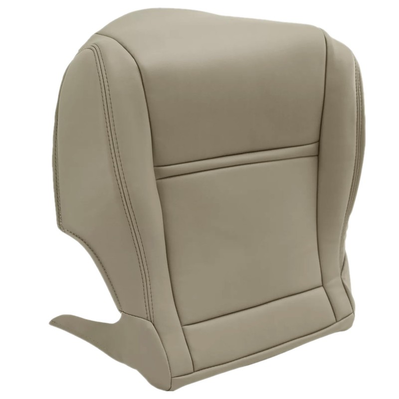 NLQR Front Driver Side Bottom Replacement Seat Cover Tan Microfiber