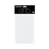 RydeSafe Calcomanías Reflectantes - Kit Hexagonal - Grande (Blanco)