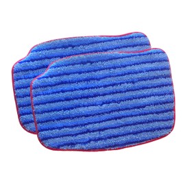 McCulloch A1375-101 Replacement Scrubbing Microfiber Mop Pad for MC1375, MC1385, 2-Pack, Effective at Grabbing and Trapping Dirt, Reusable and Machine Washable, for Select McCulloch Models