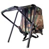 Backpack Chair 600D Oxford Cloth Reinforced Steel Pipe Large Storage