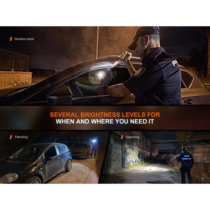 Fenix TK05R 1000 Lumen Rechargeable LED Compact Tactical Flashlight with