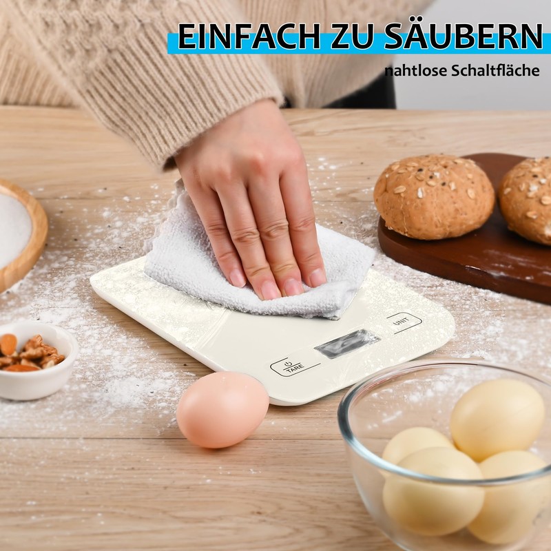 Digital Kitchen Scales 10 kg with LCD Display and Tare