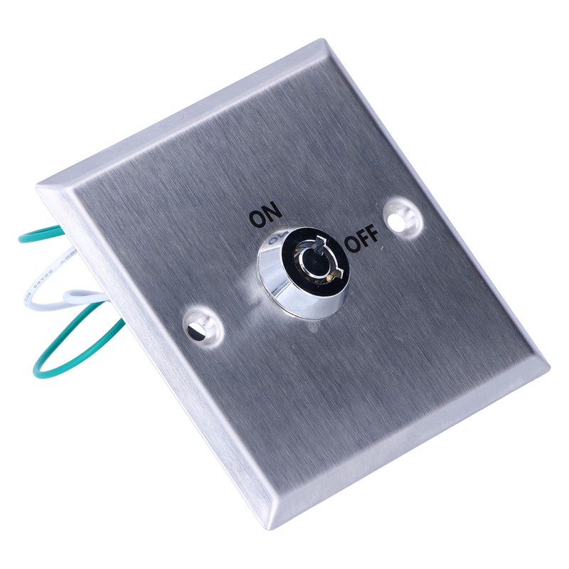 Door Key DC 12V Switch Stainless Steel Access Control On/Off