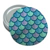 Mermaid Fish Scale Pattern Round Rubber Non-Slip Jar Gripper Lid